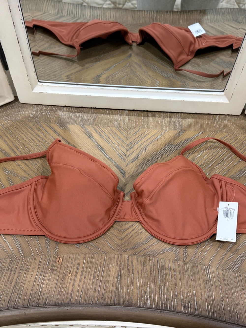 Women’s Rust Underwire Bikini Top - old navy Large